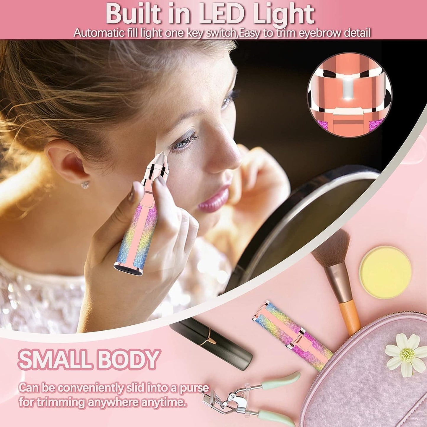 2-in-1 Painless Beauty Trimmer For Women  | Rechargeable Device