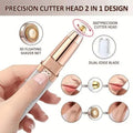 2 In 1 Flawless Facial & Eyebrow Hair Remover | Precision Trimmer For Smooth Skin