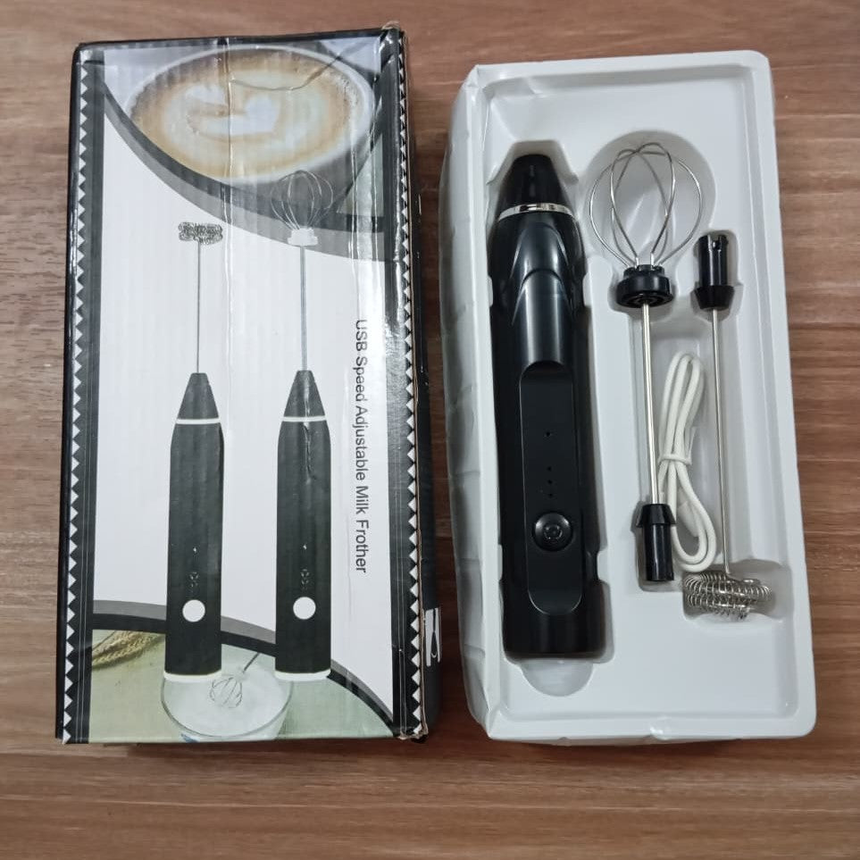 2 In 1 Electric Coffee Beater - Rechargeable