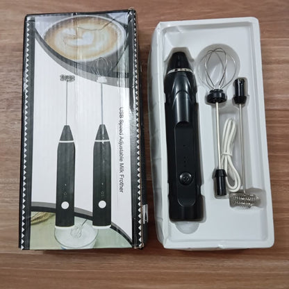 2 In 1 Electric Coffee Beater - Rechargeable