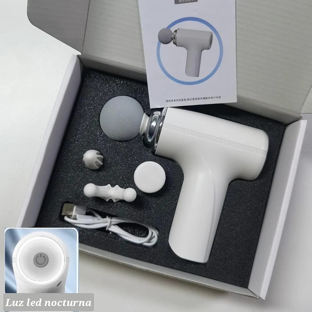 4-in-1 Rechargeable Massage Gun